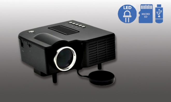 Hordozható LED projektor 2
